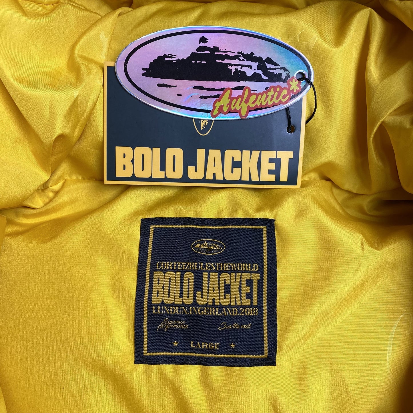 Corteiz Bolo V2 Jacket Black