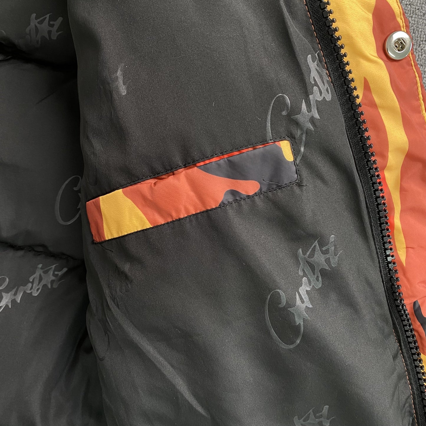 Corteiz Bolo V2 Jacket Blood Orange