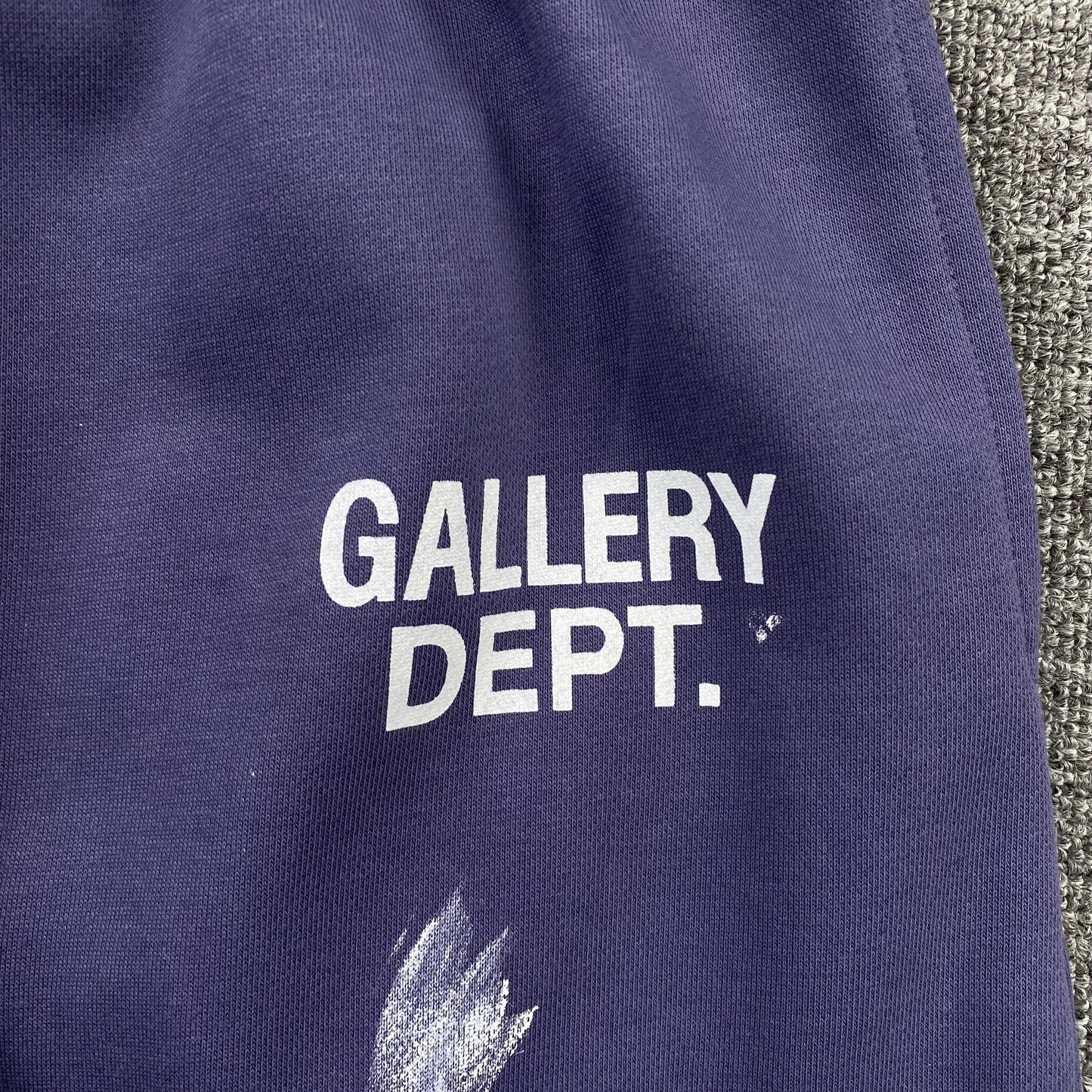 Gallery Dept Flared Sweatpants Black