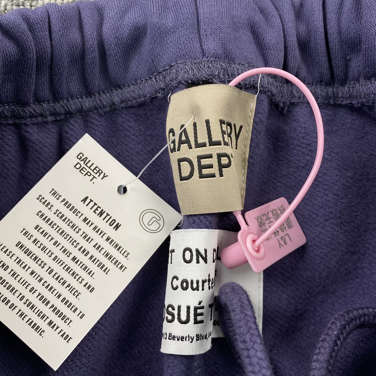 Gallery Dept Flared Sweatpants Black