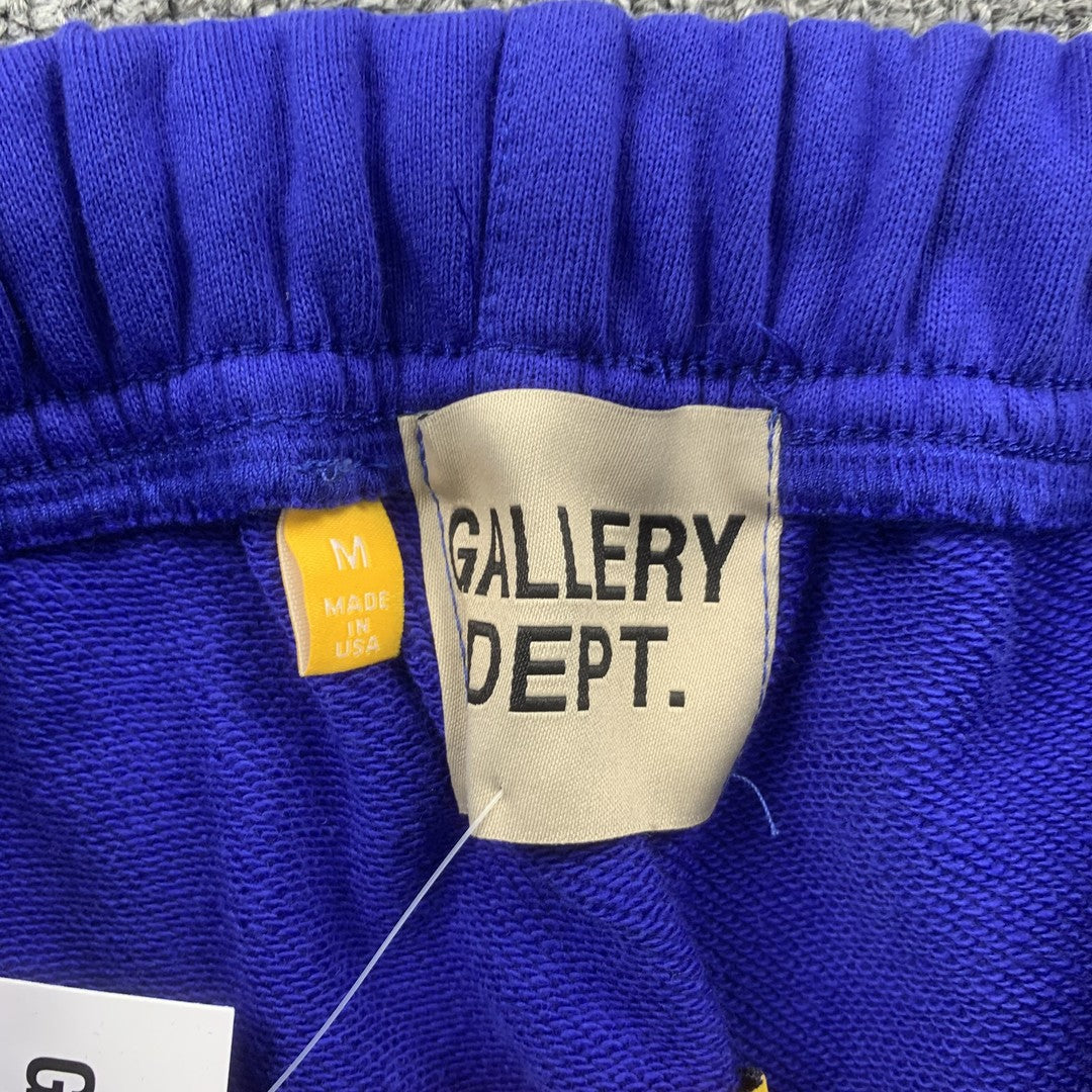 Gallery Dept Paint Sweatpants Blue