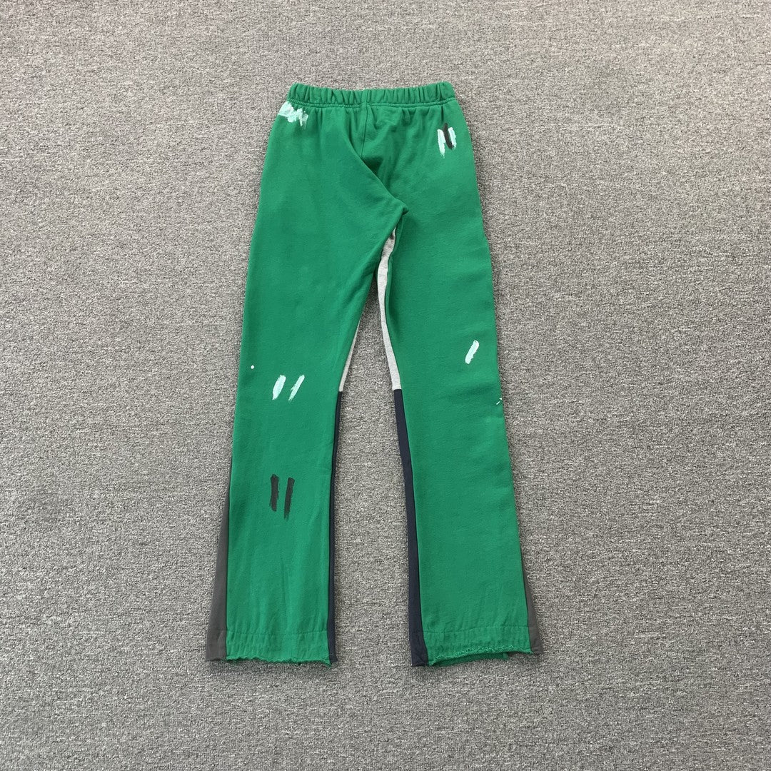 Gallery Dept Paint Sweatpants Green