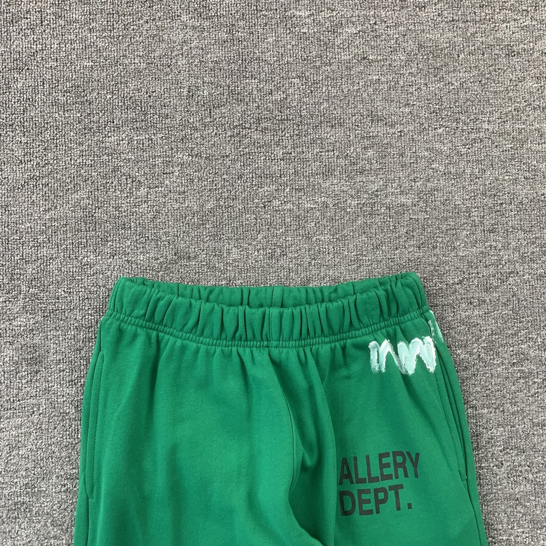 Gallery Dept Paint Sweatpants Green