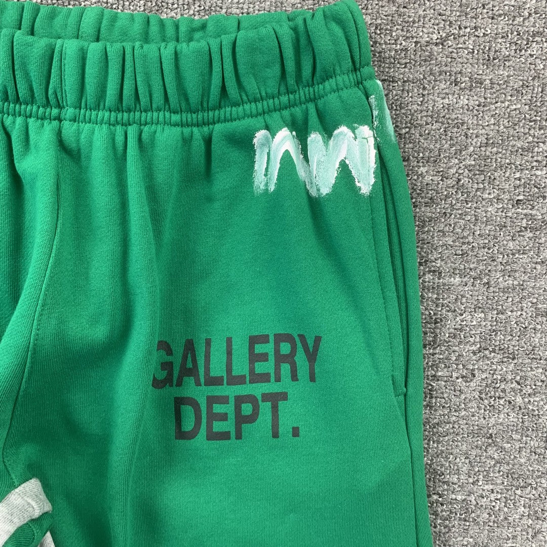 Gallery Dept Paint Sweatpants Green