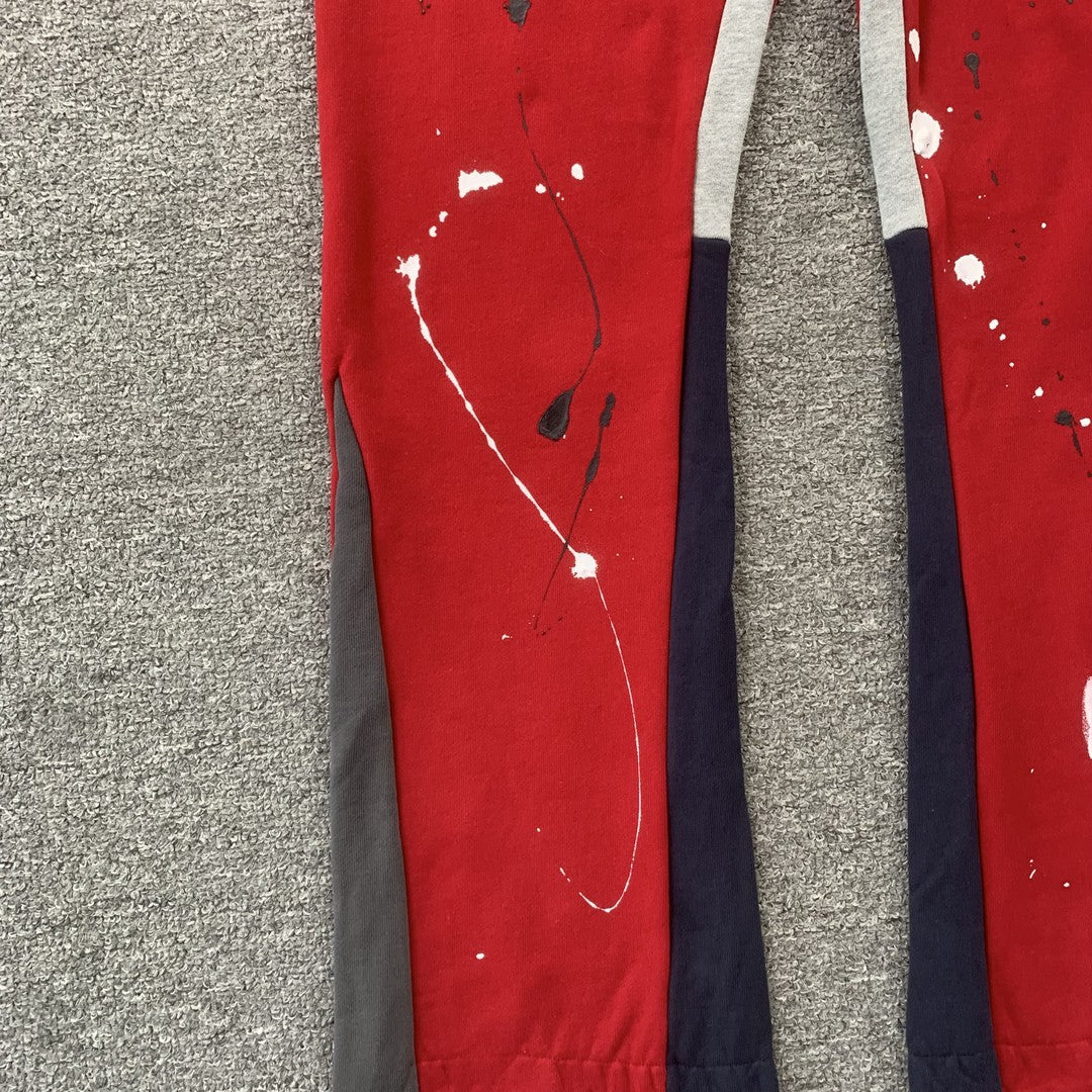Gallery Dept Paint Sweatpants Red