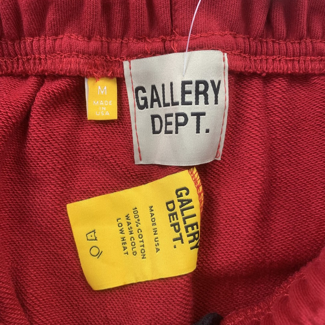 Gallery Dept Paint Sweatpants Red