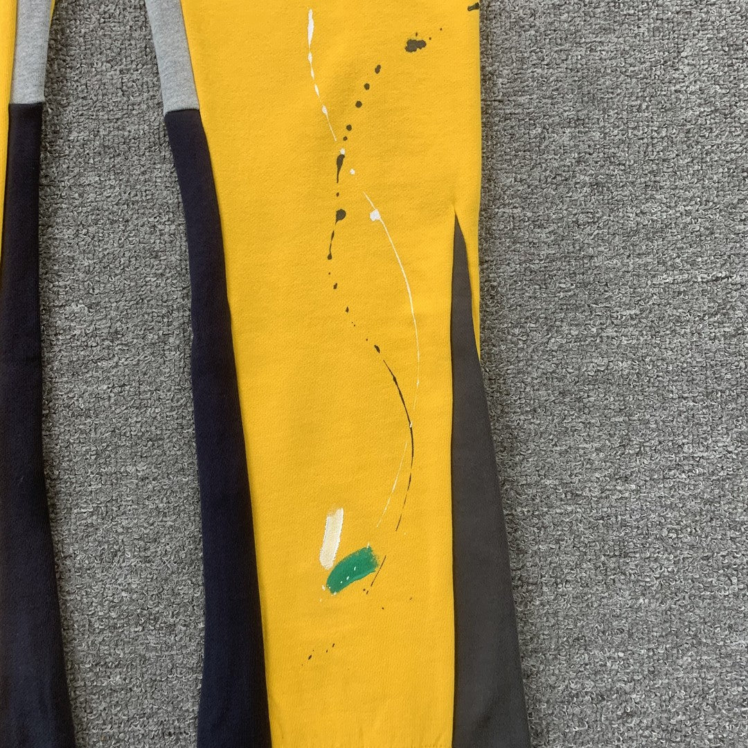 Gallery Dept Paint Sweatpants Yellow