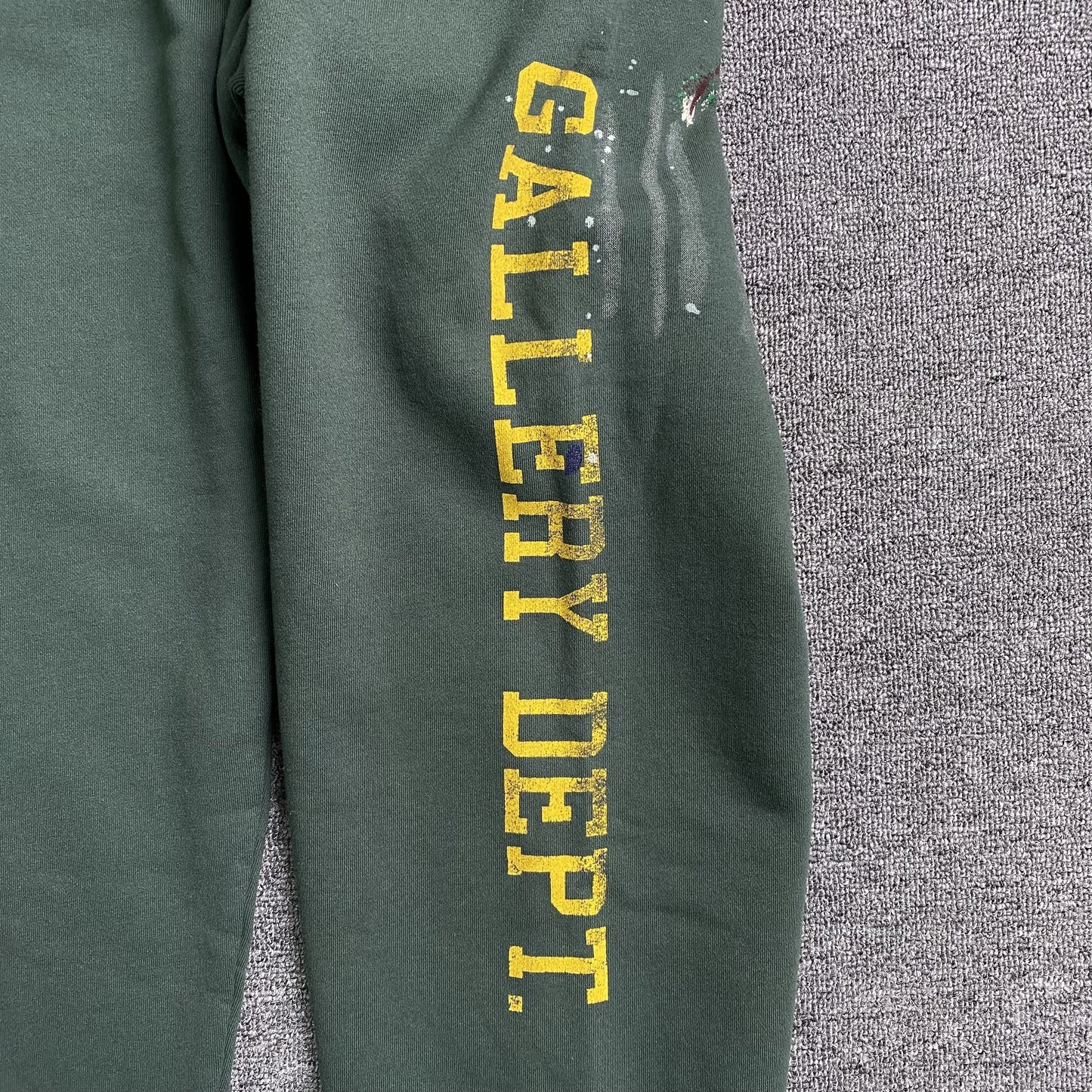 Gallery Dept Painted Property Sweatpants Green