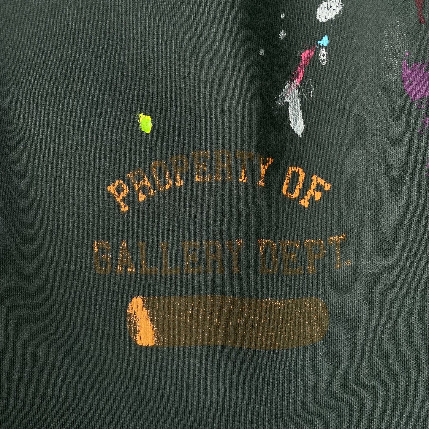 Gallery Dept Painted Property Sweatpants Green