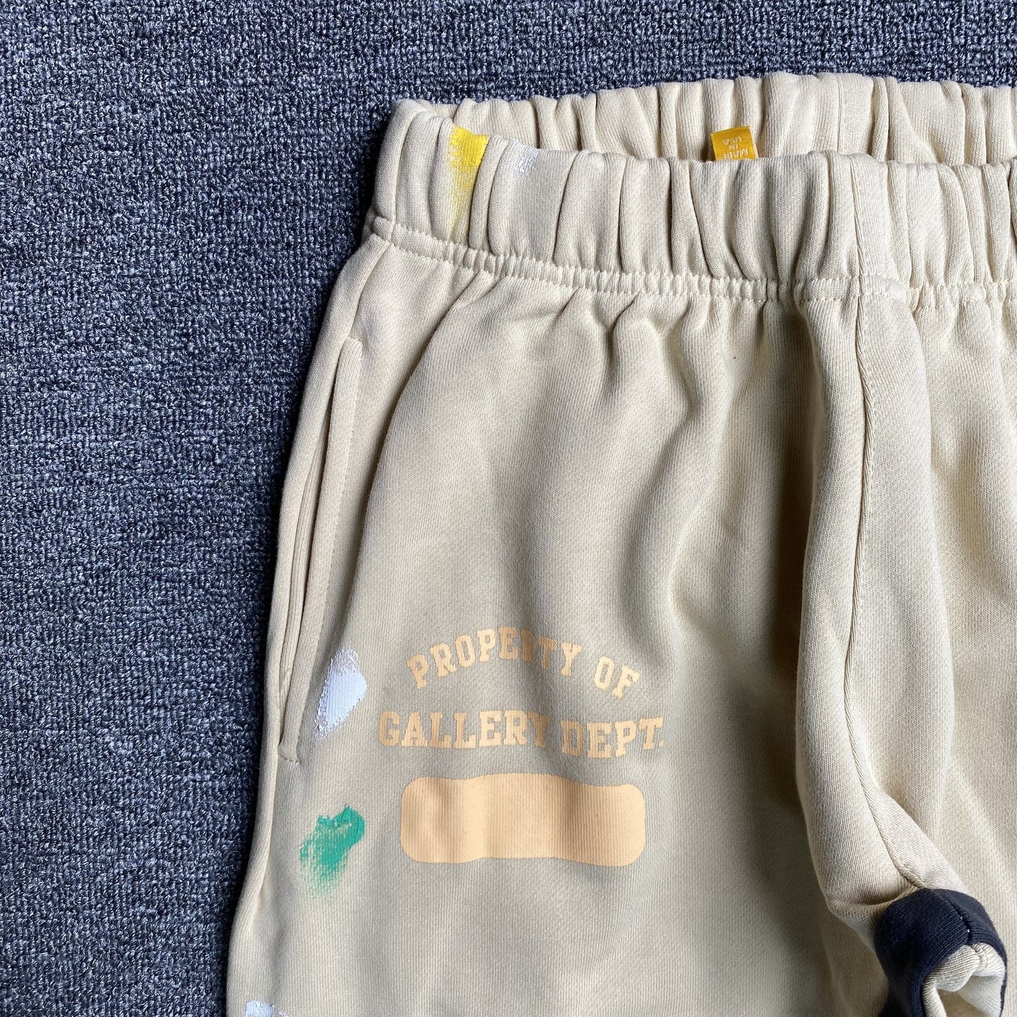 Gallery Dept Painted Sweatpants Beige