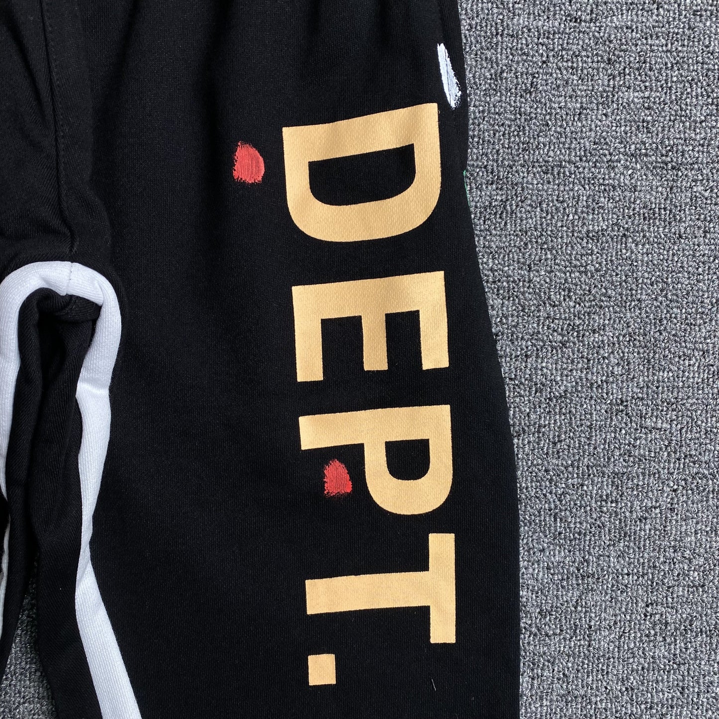Gallery Dept Painted Sweatpants Black