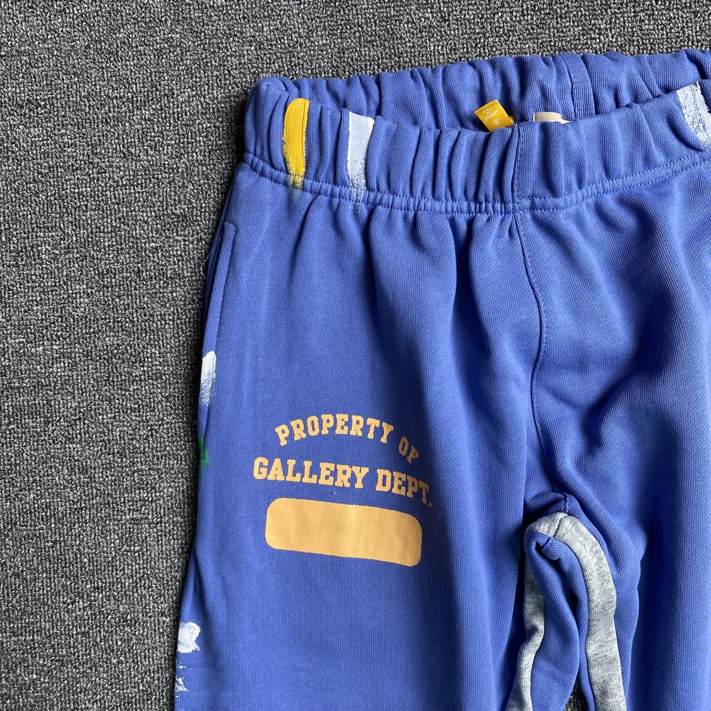Gallery Dept Painted Sweatpants Blue