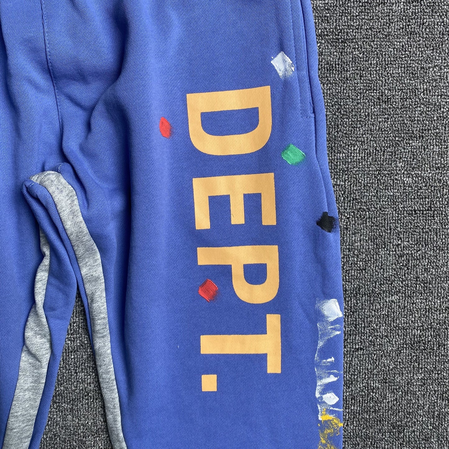 Gallery Dept Painted Sweatpants Blue