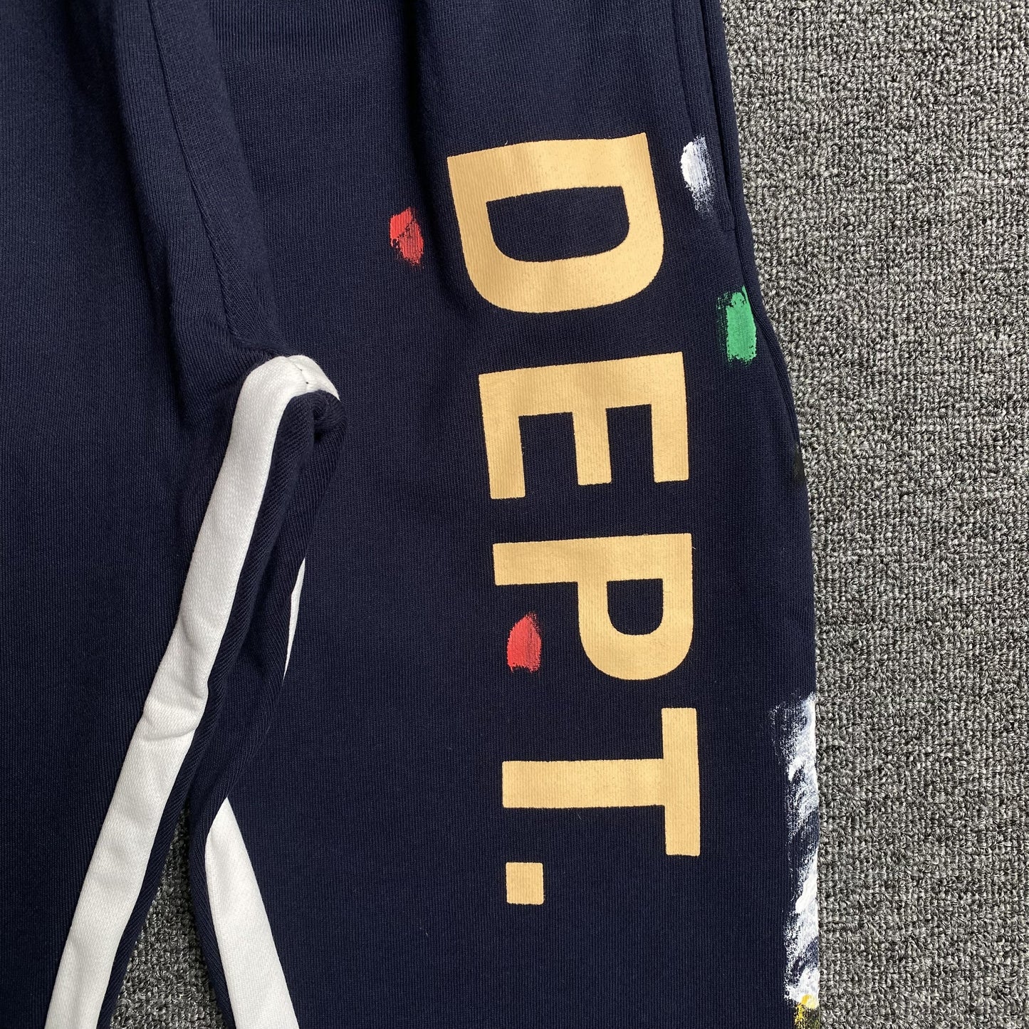 Gallery Dept Painted Sweatpants Blue