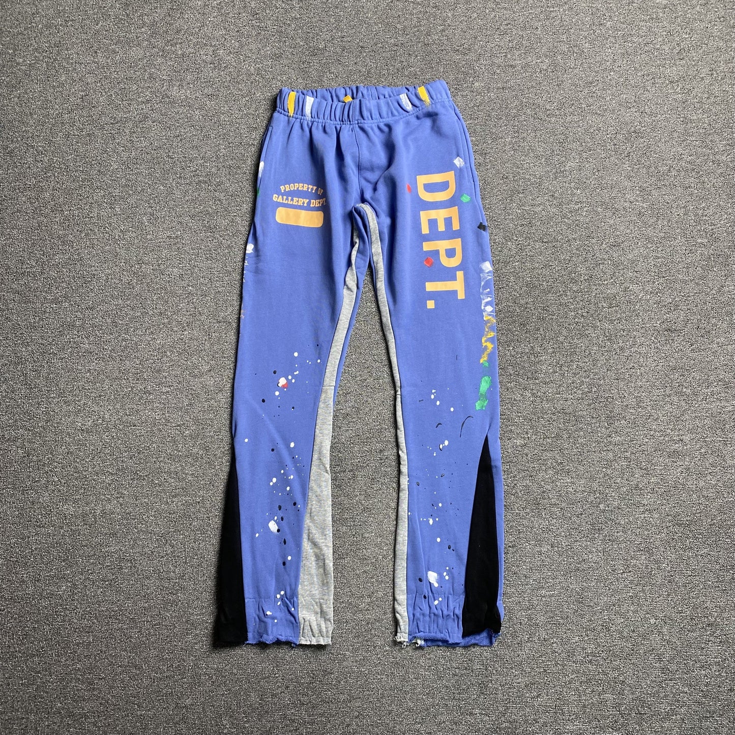 Gallery Dept Painted Sweatpants Blue
