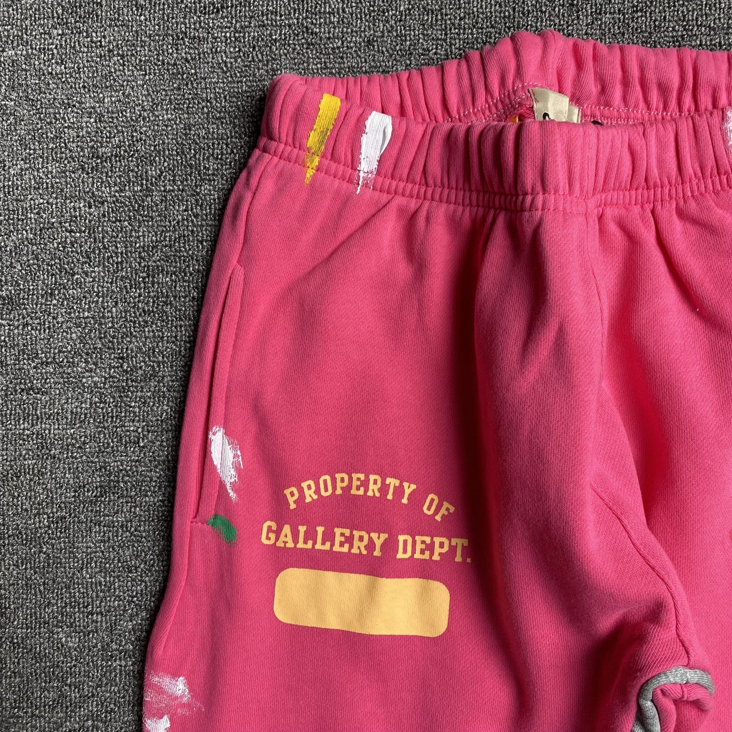 Gallery Dept Painted Sweatpants Pink