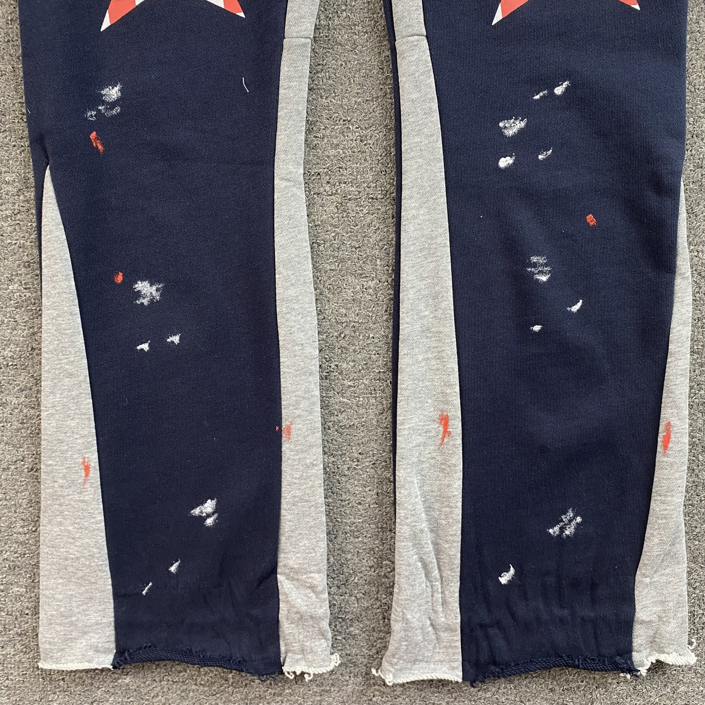Gallery Dept Star Sweatpants Blue