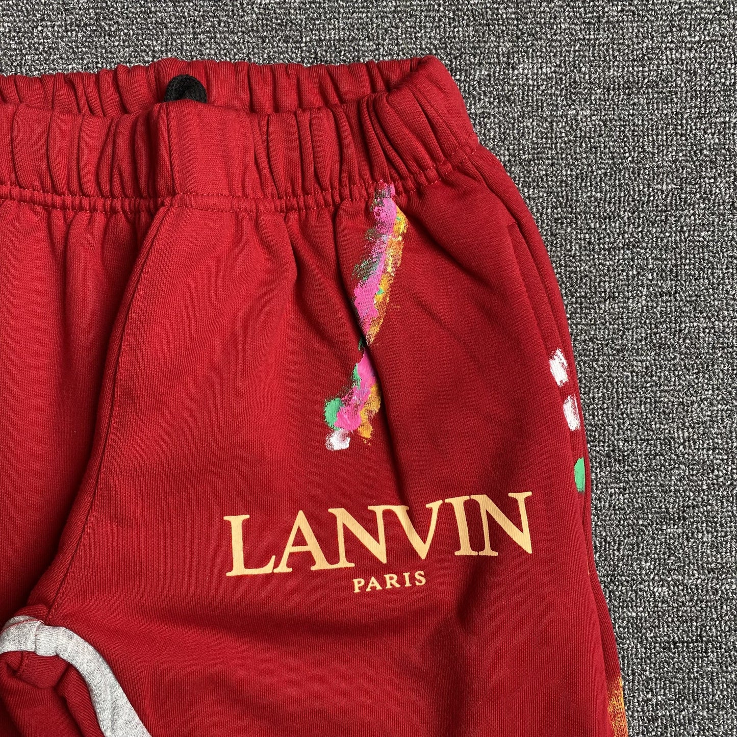 Gallery Dept x Lanvin Sweatpants Red