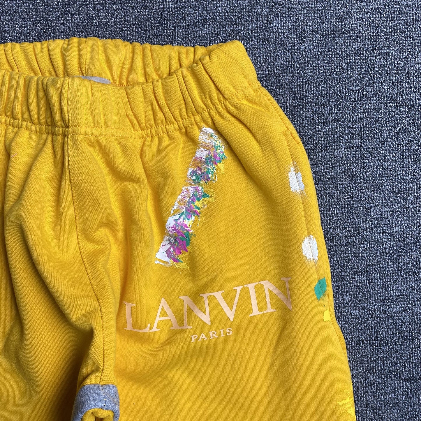 Gallery Dept x Lanvin Sweatpants Yellow