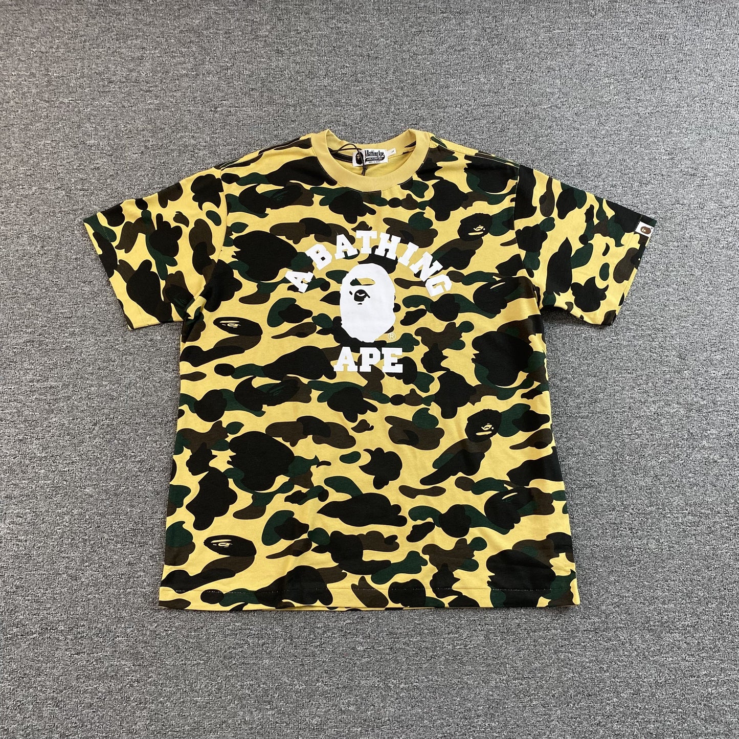 Bape 1st Camo Tee Yellow