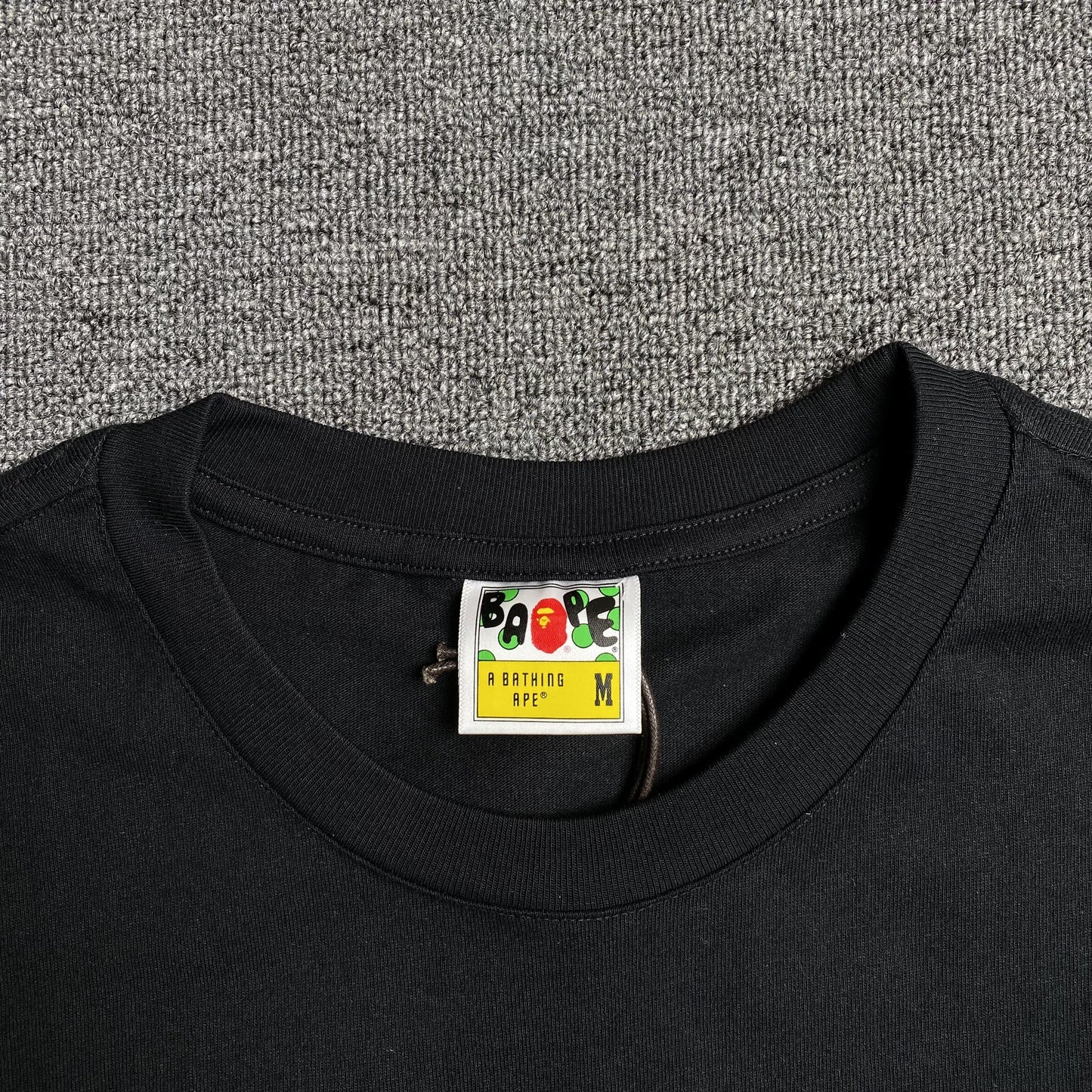 Bape ABC Camo Tee Black