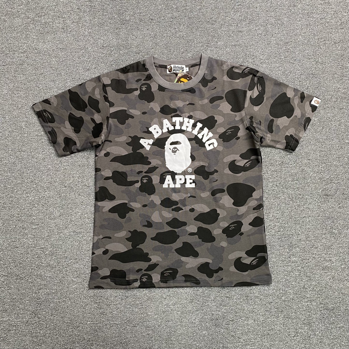 Bape Color Camo Tee Black