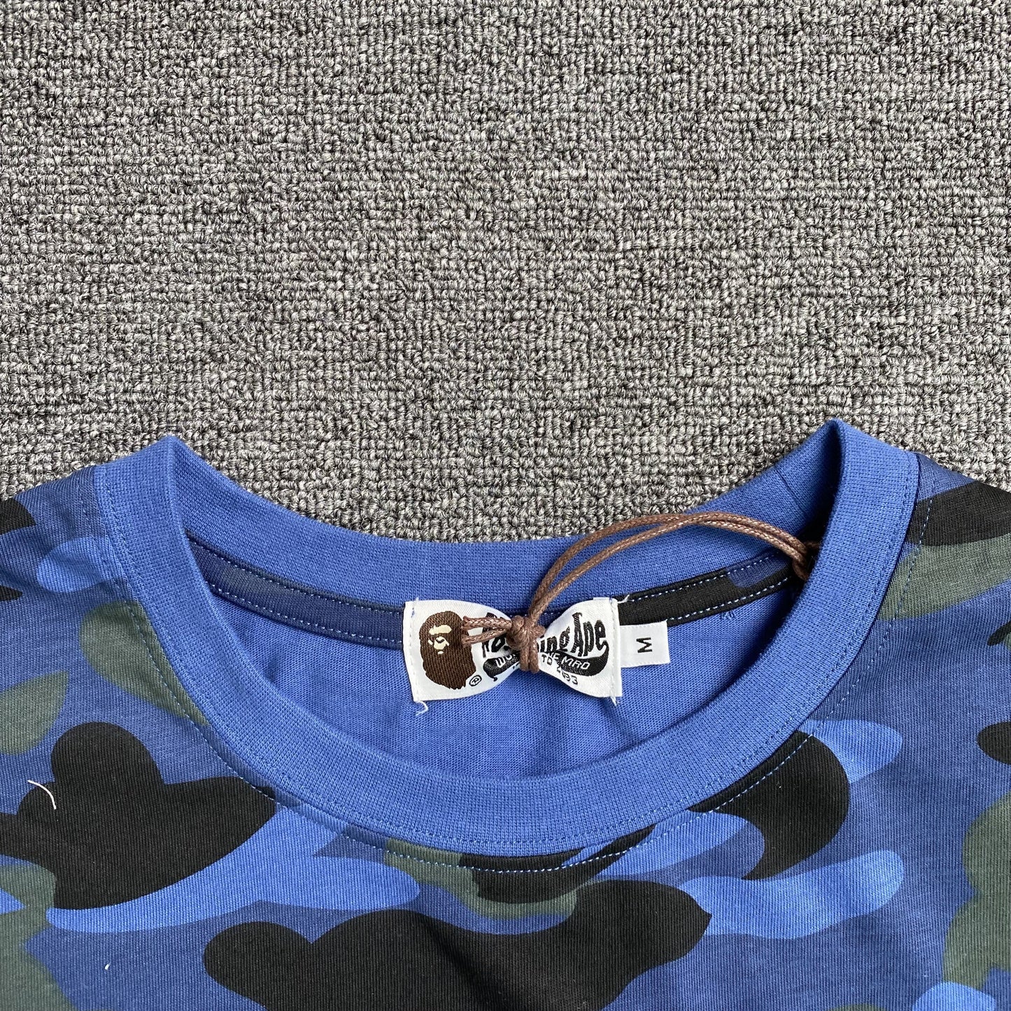 Bape Color Camo Tee Blue