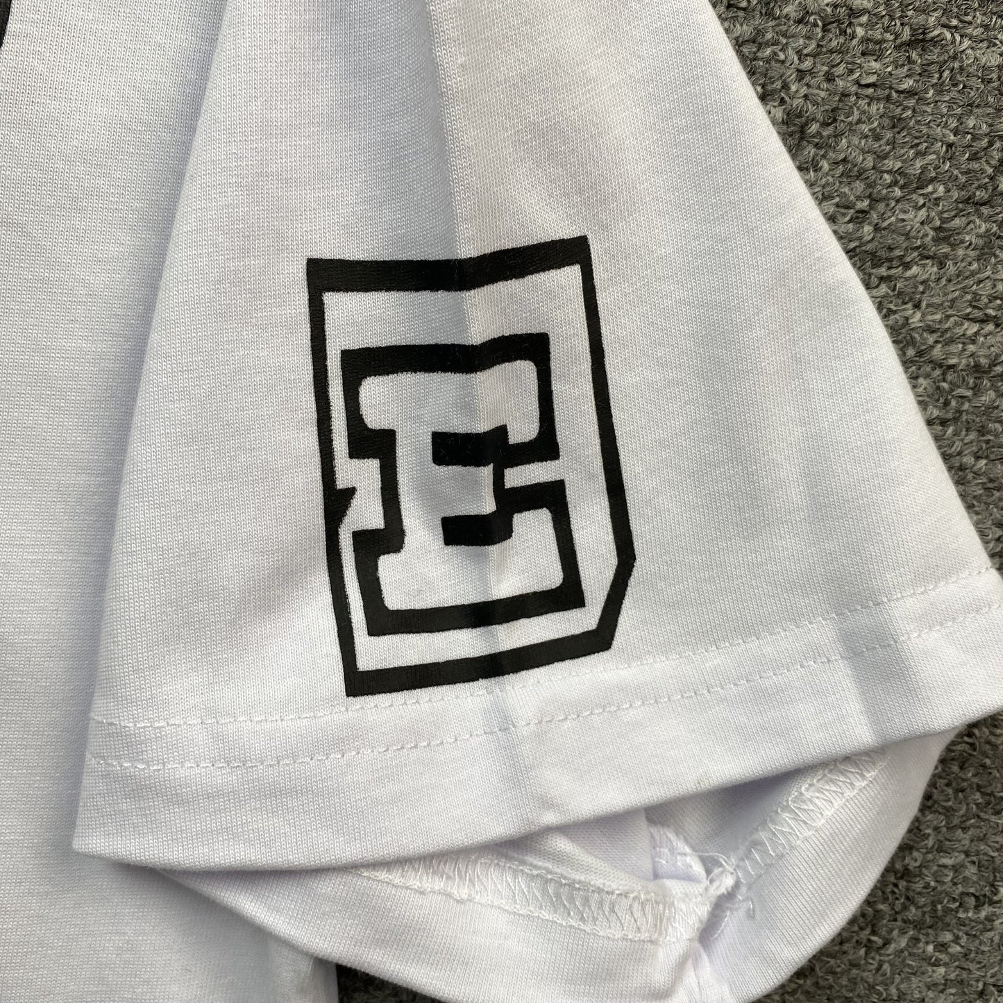Bape Multi Fonts Tee White
