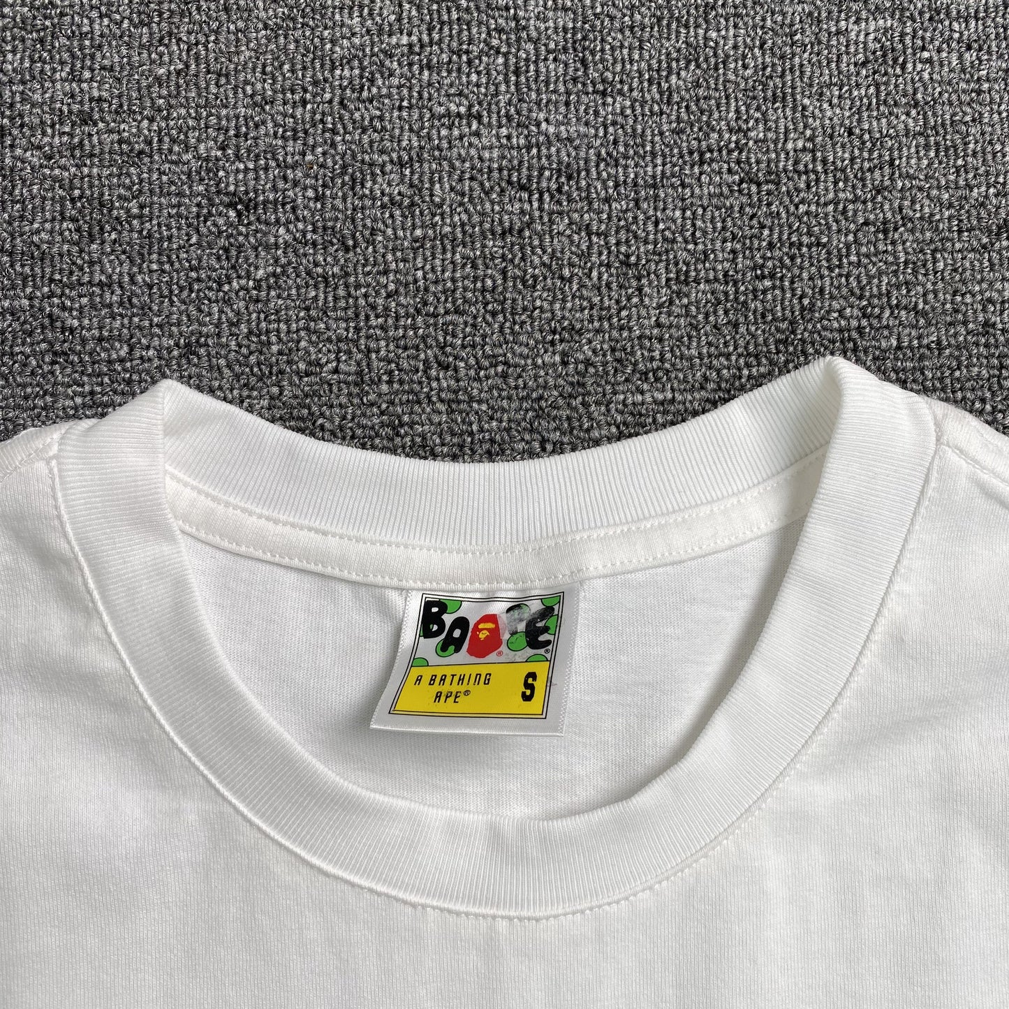 Bape x Undefeated Tee White