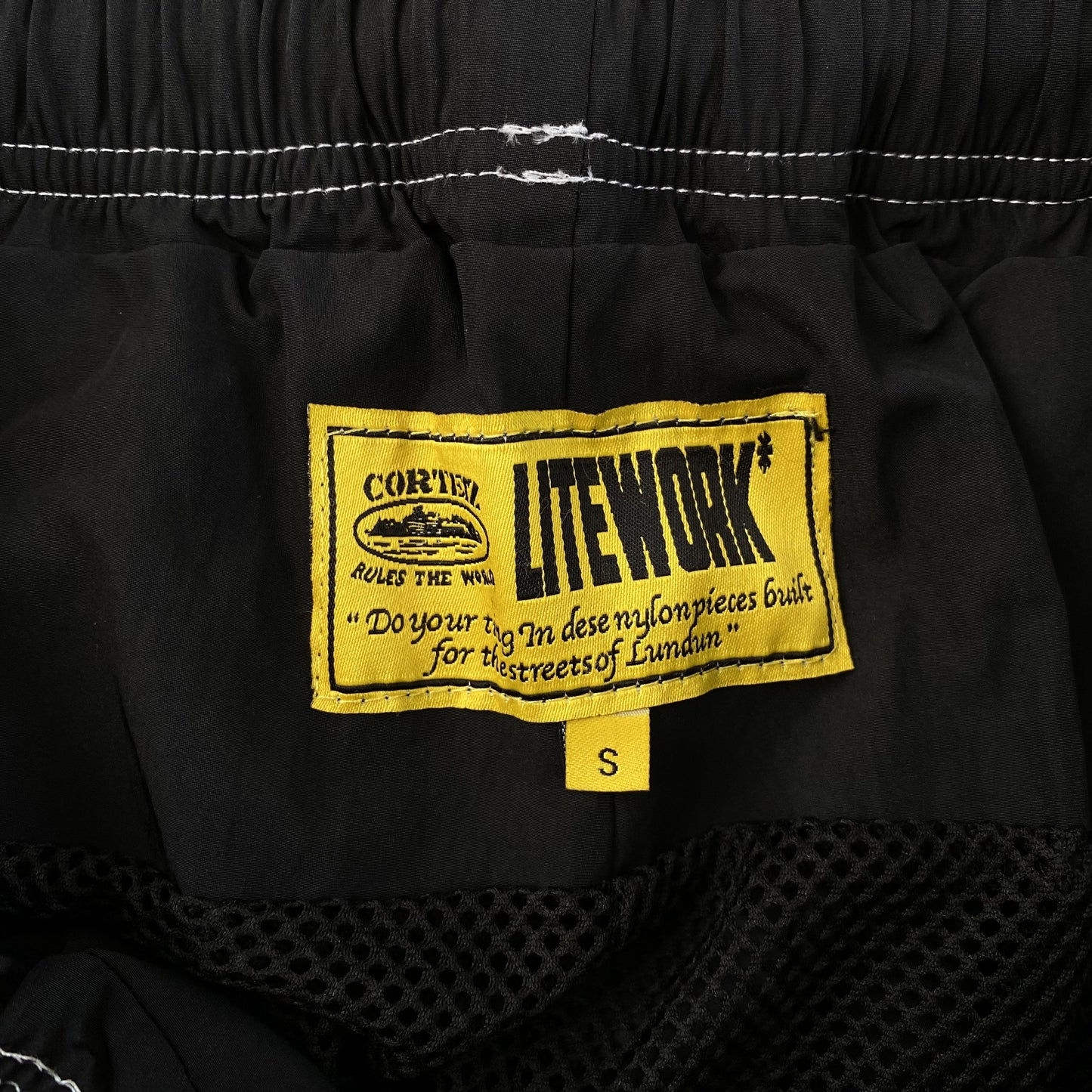 Corteiz Boiler Pant Black