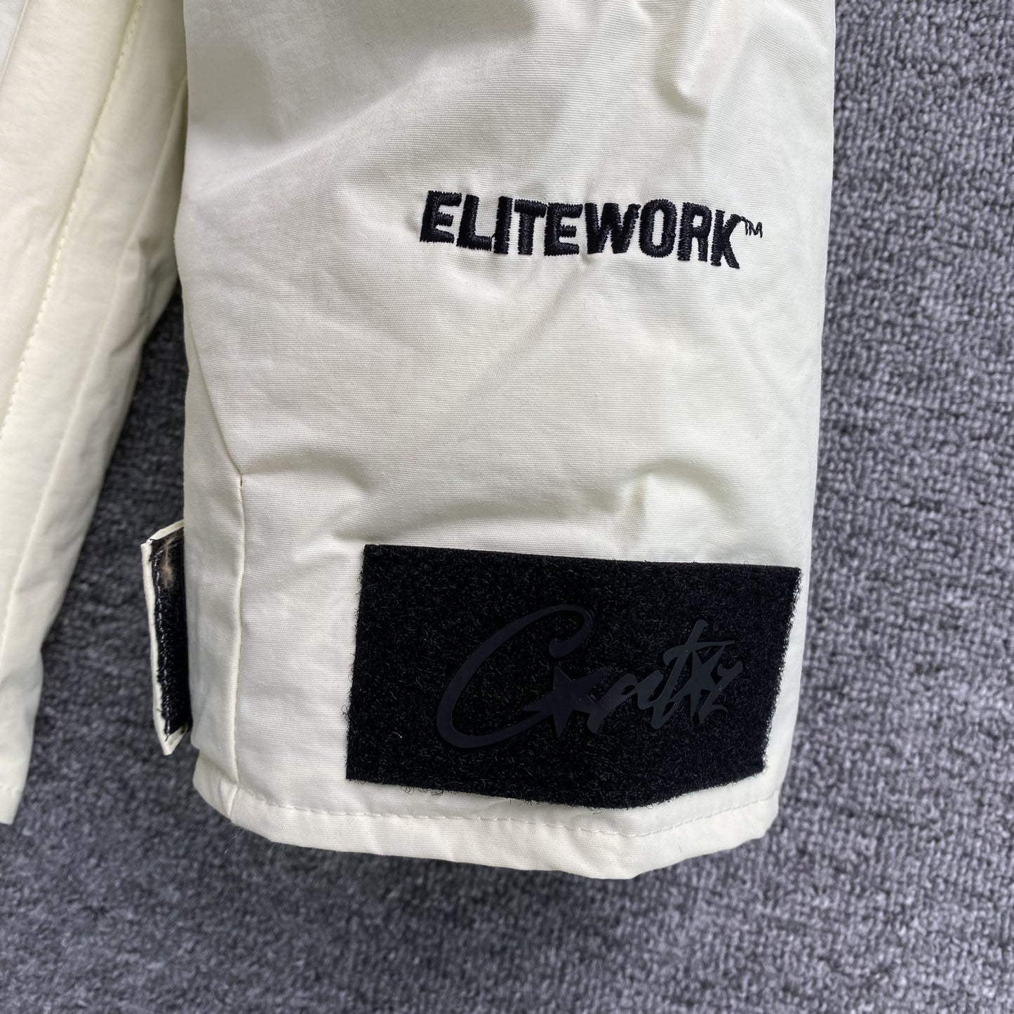 Corteiz Bolo B.I.G Jacket Cream