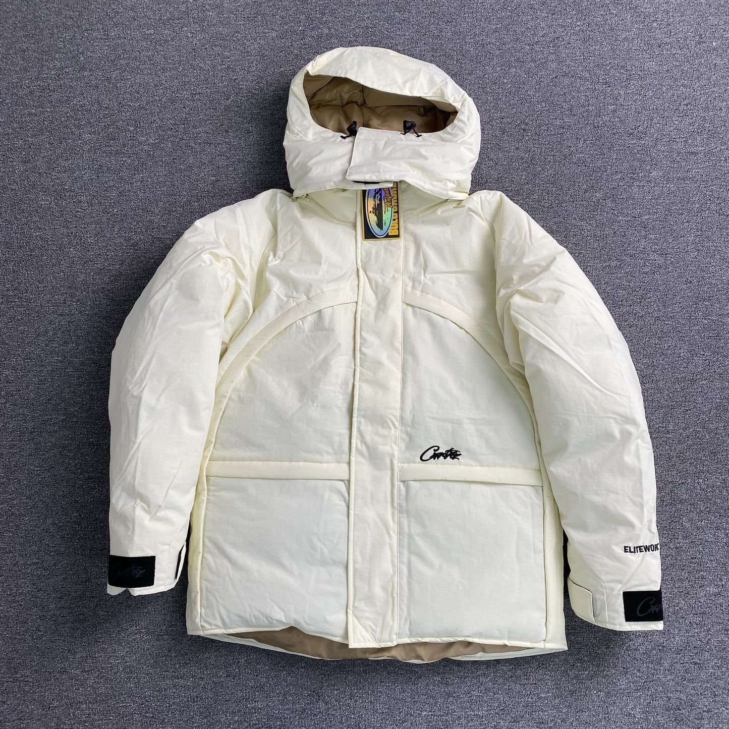 Corteiz Bolo B.I.G Jacket Cream