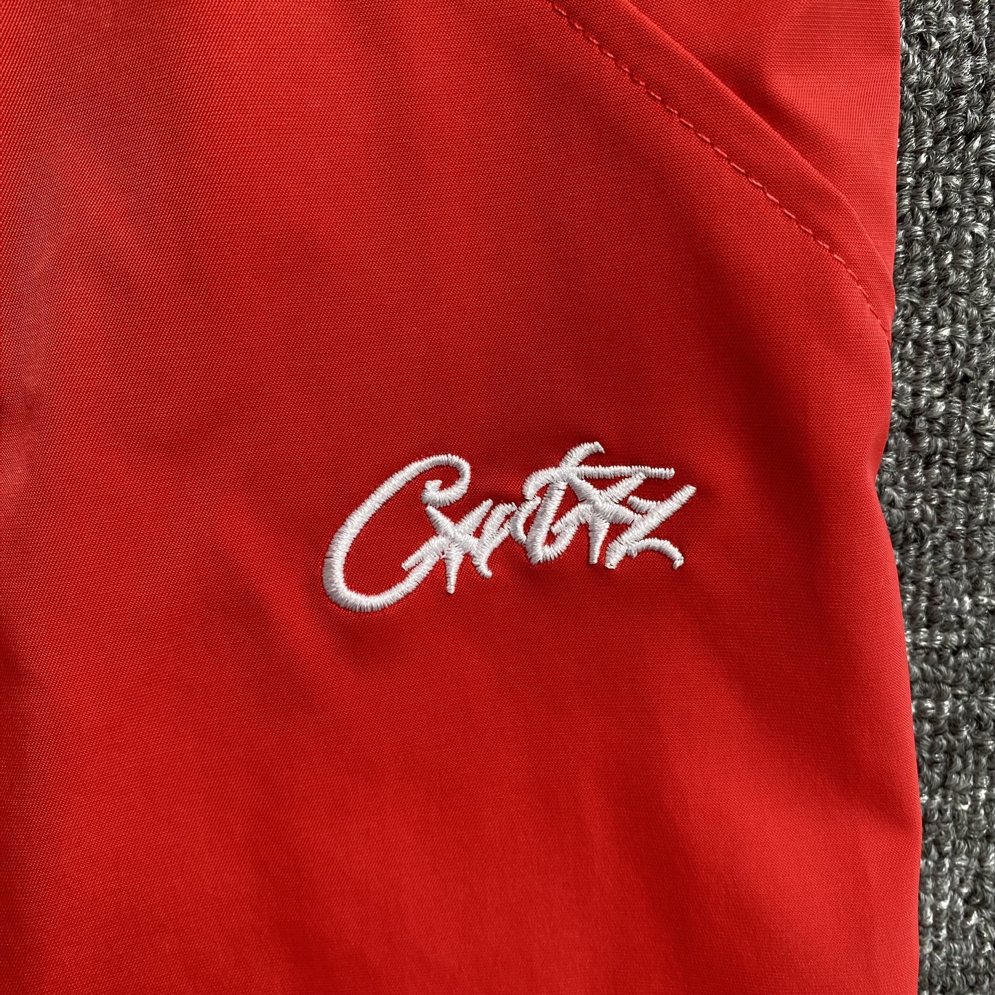 Corteiz Elitework Shell Pant Red