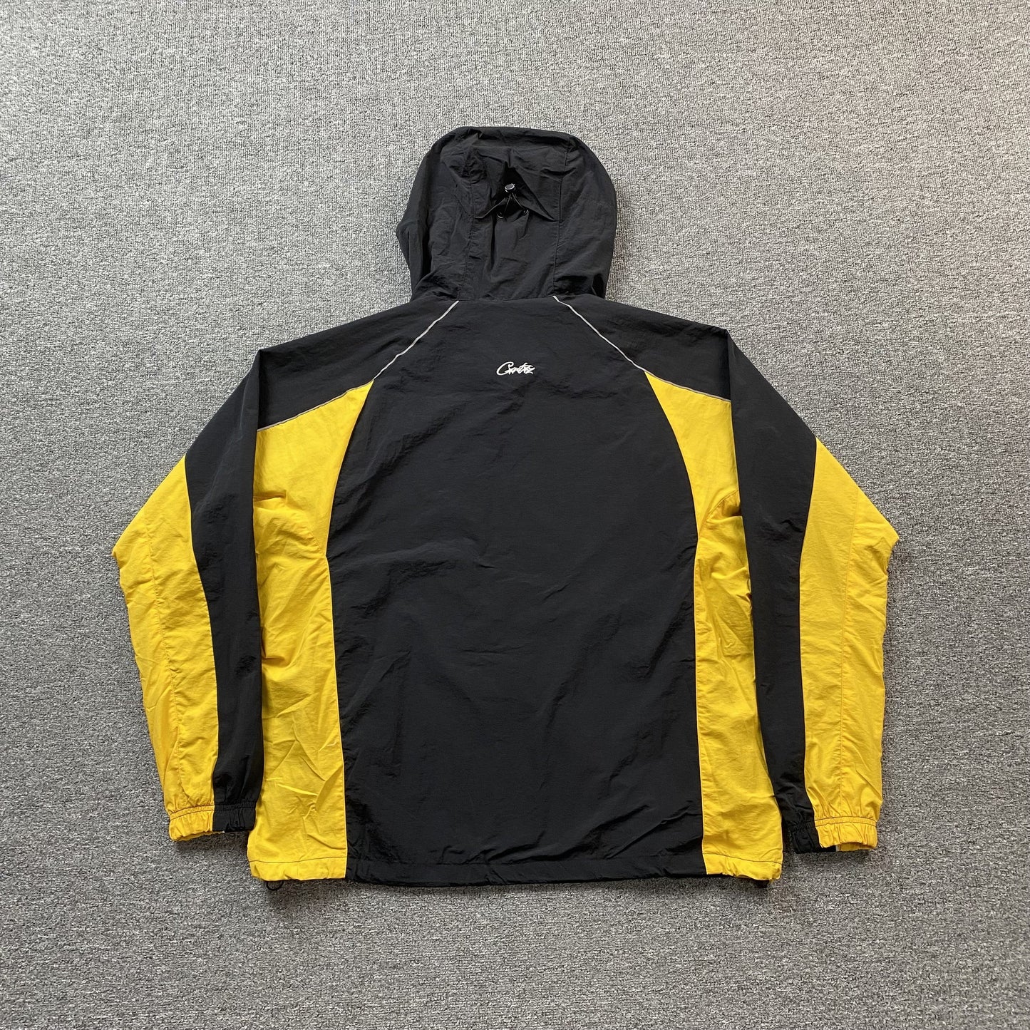 Corteiz Spring Jacket Black Yellow