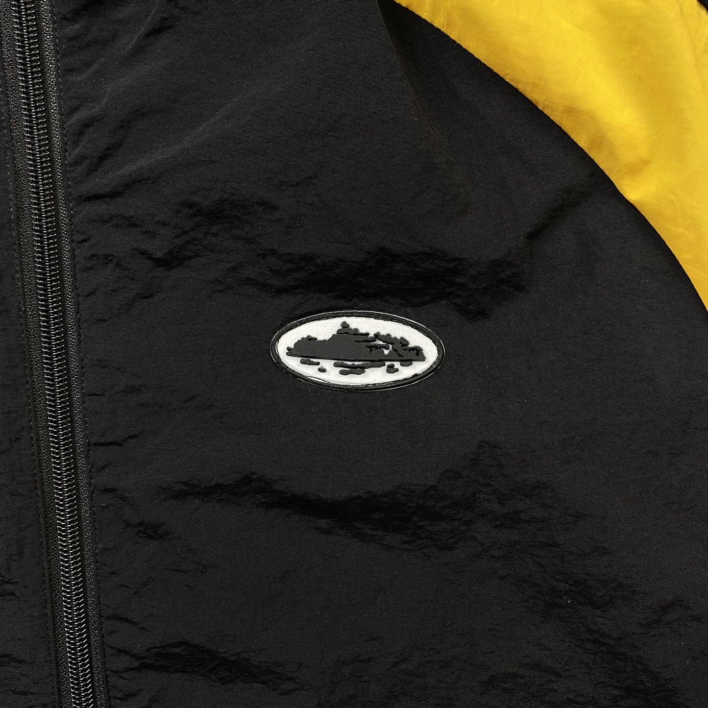 Corteiz Spring Jacket Black Yellow