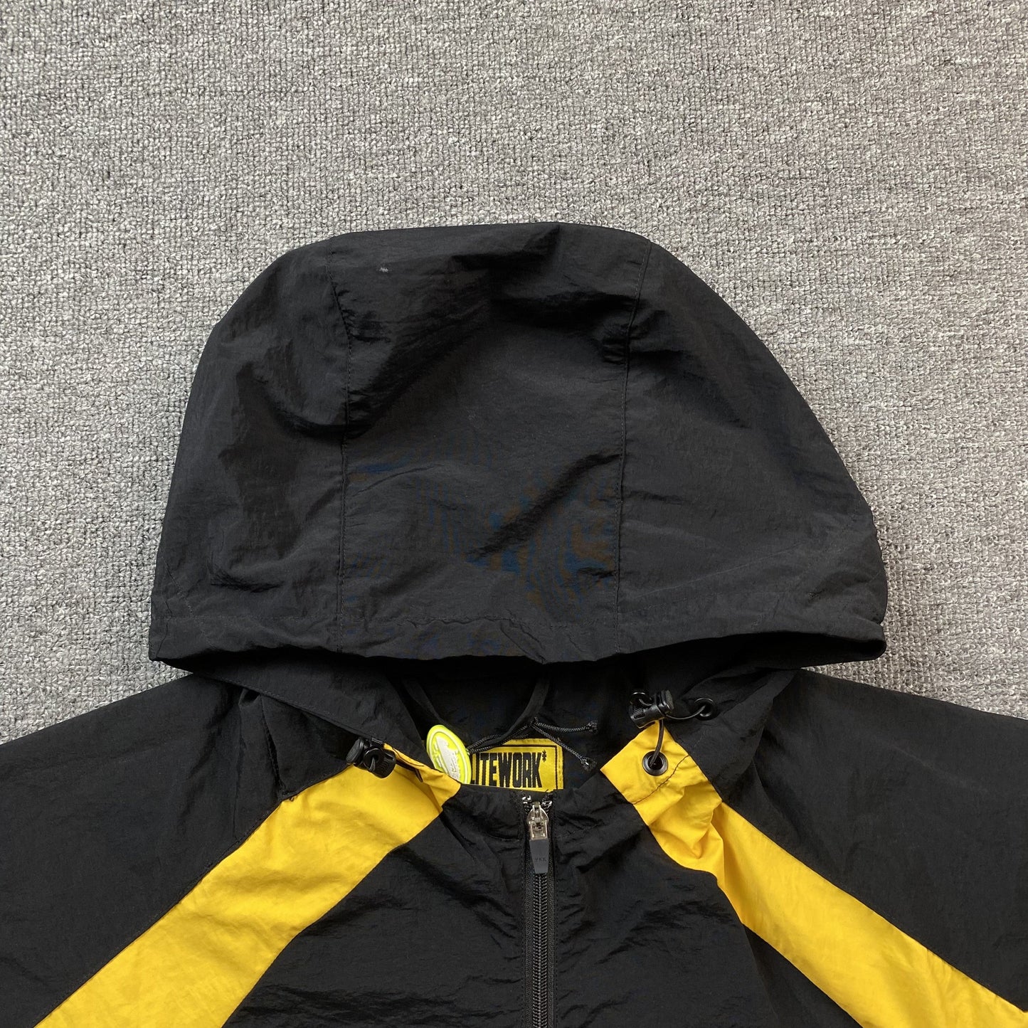 Corteiz Spring Jacket Black Yellow