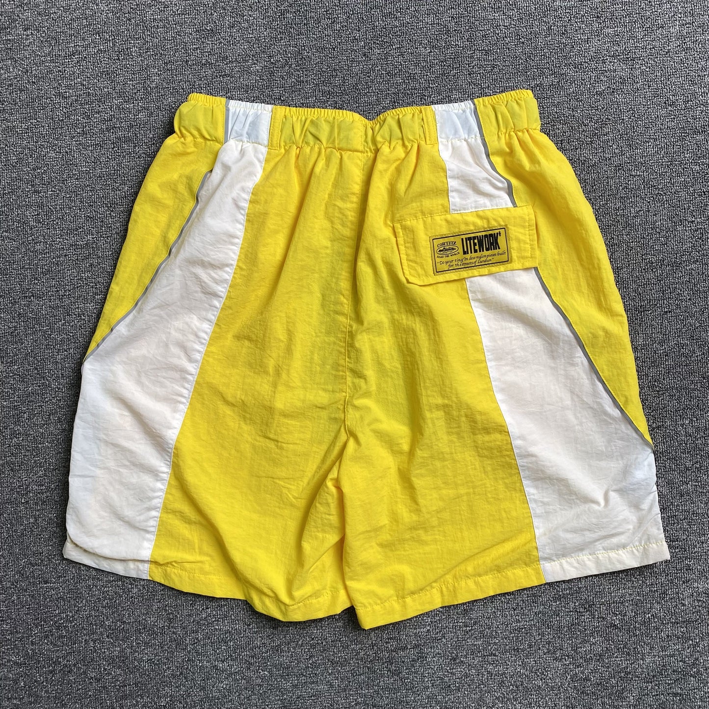 Corteiz Spring Shorts Yellow
