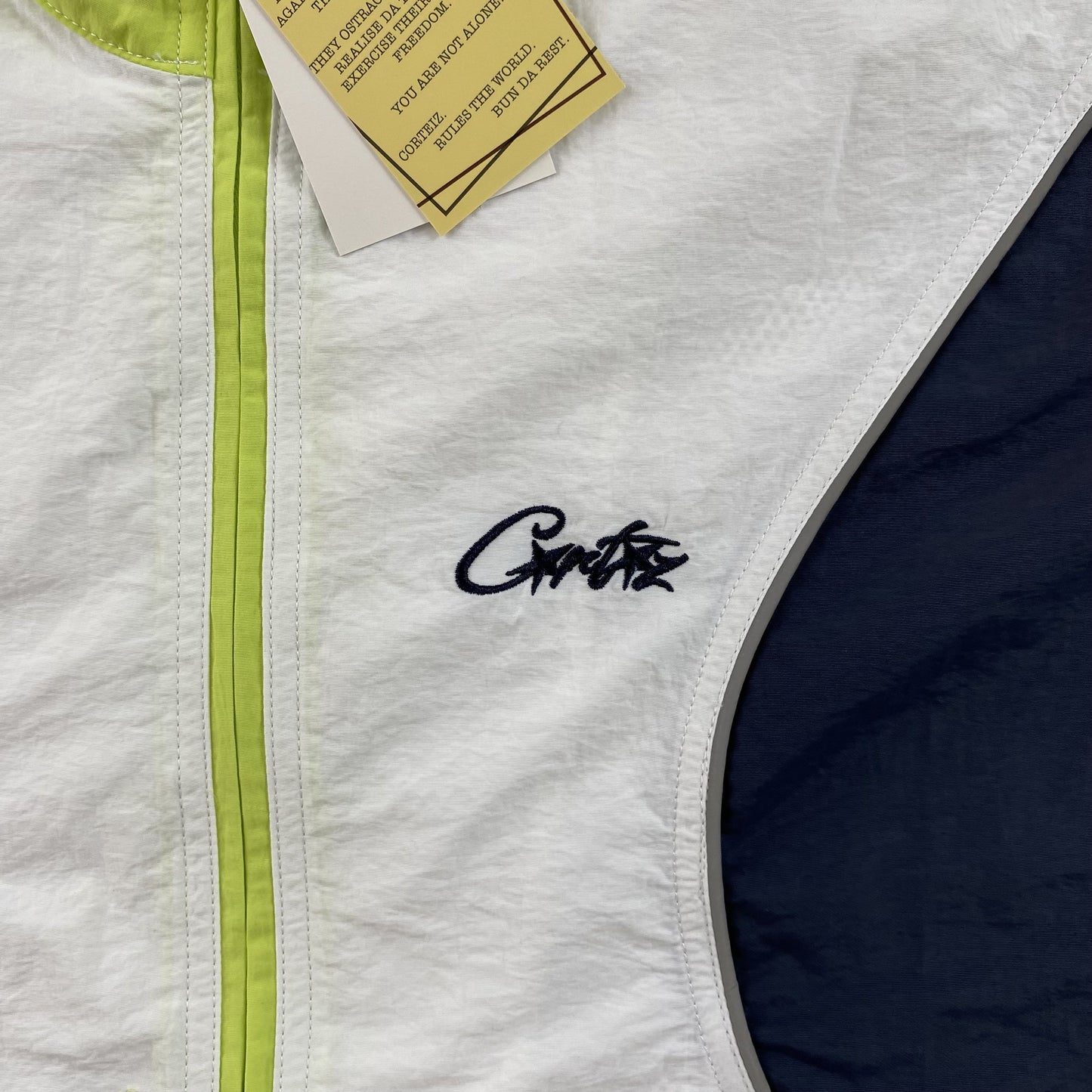 Corteiz Wingz Shuku Jacket White