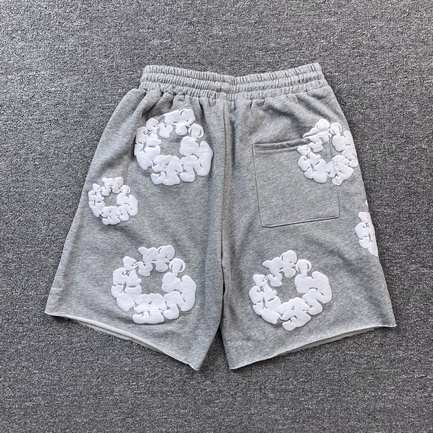Denim Tears The Cotton Wreath Shorts Grey