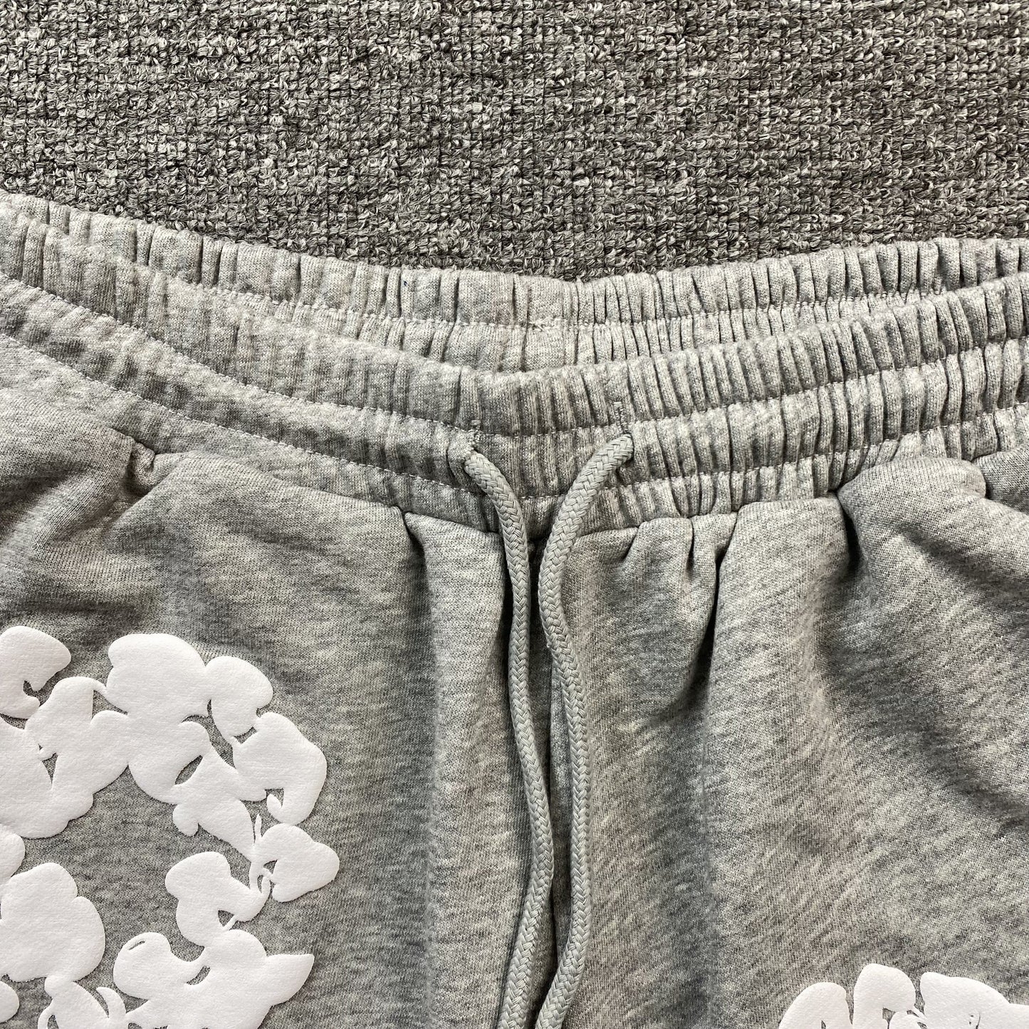 Denim Tears The Cotton Wreath Shorts Grey