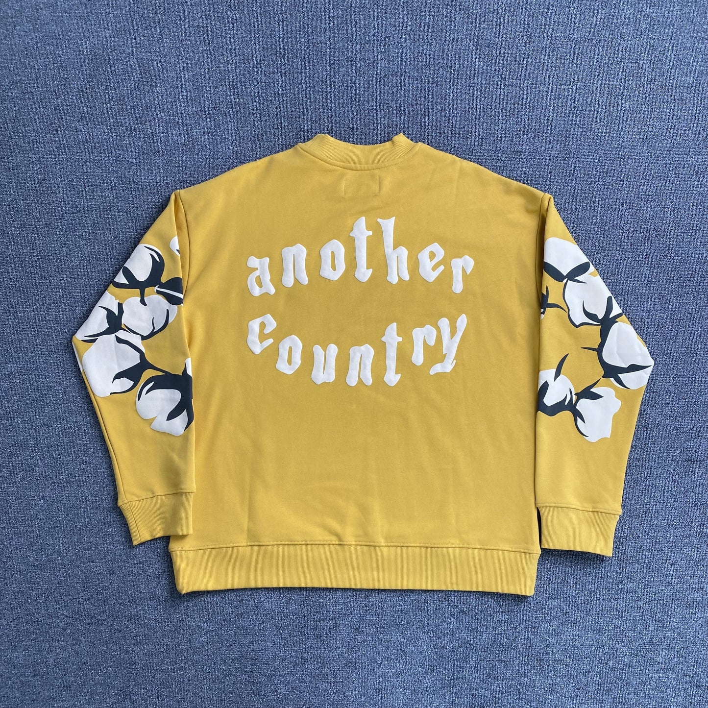 Denim Tears x CPFM Cactus Tears Crewneck Yellow