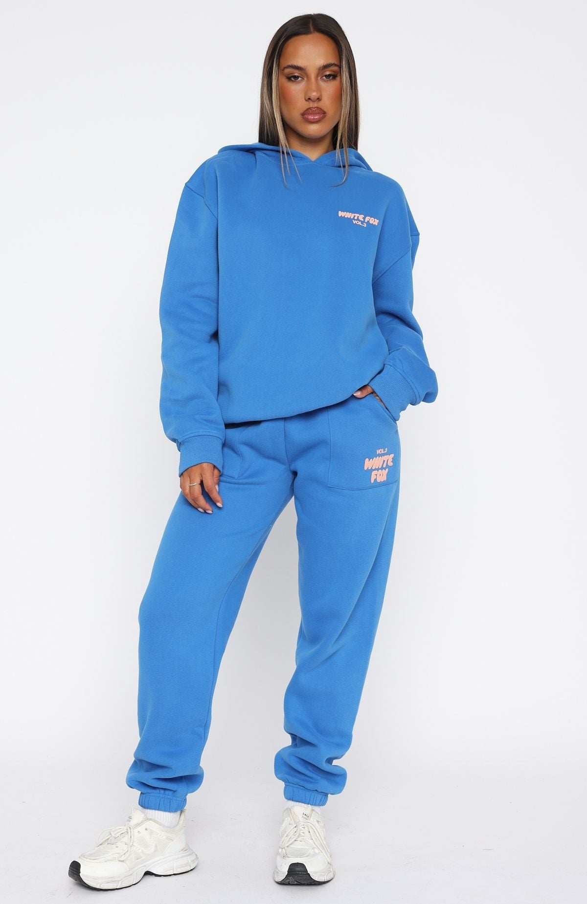 White Fox Azure Offstage Hoodie/ Blue