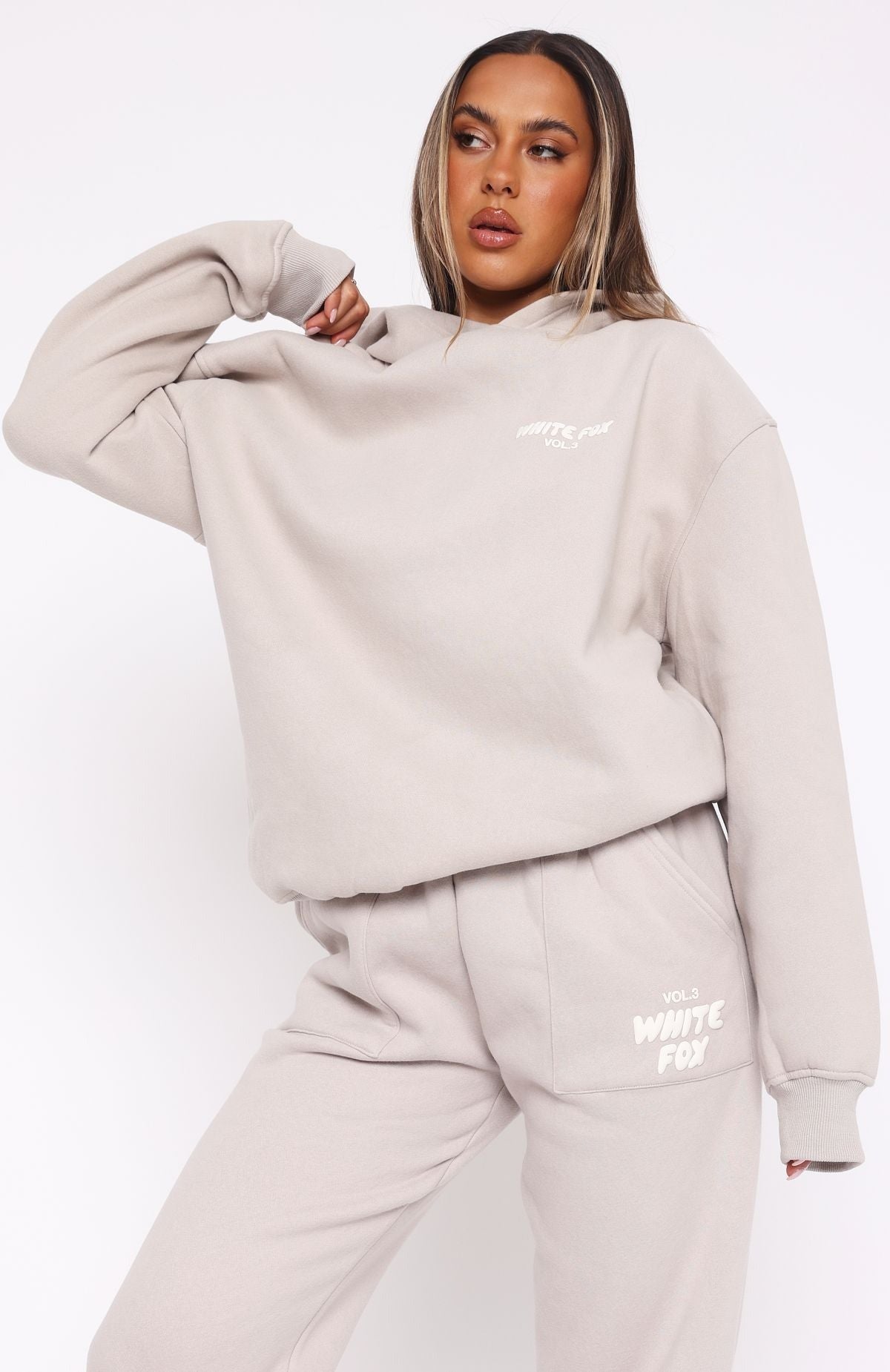White Fox Offstage Hoodie Moon