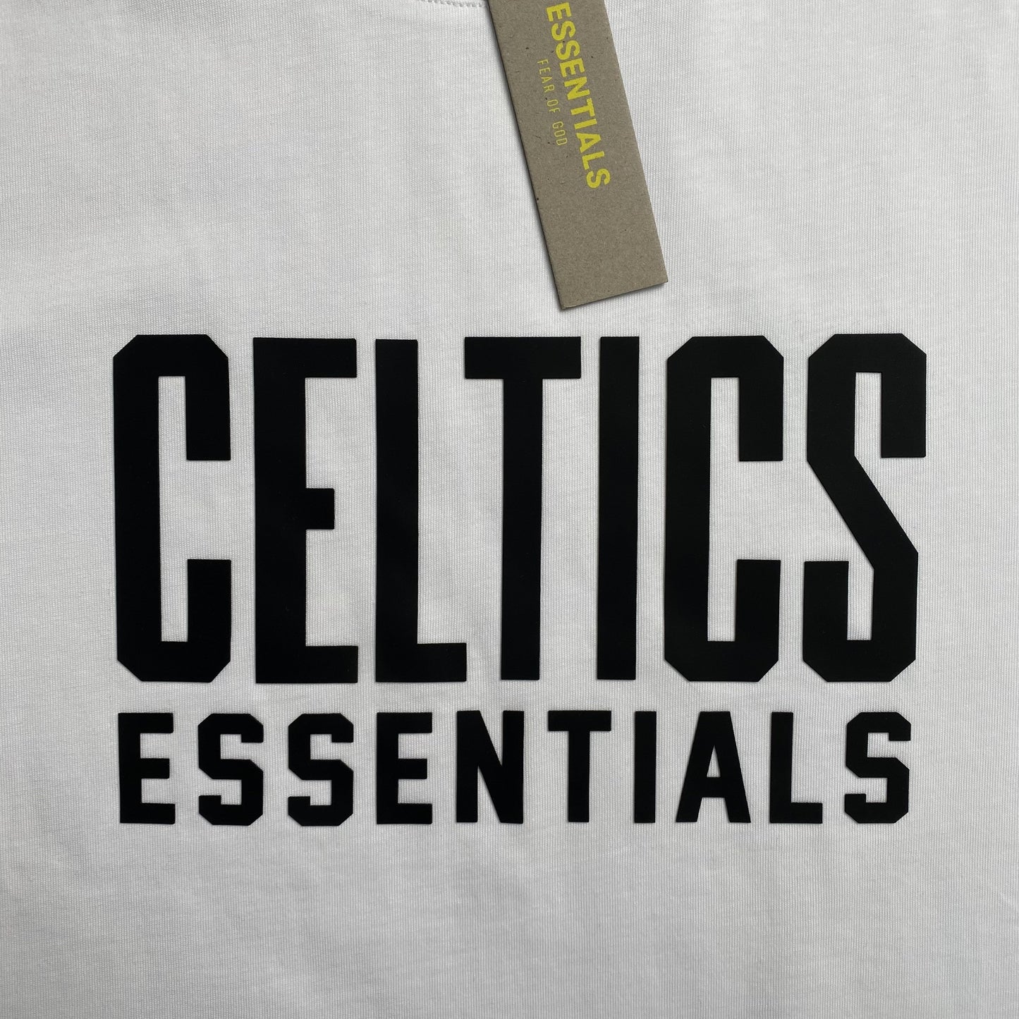 Fear of God Essentials Celtics Tee White