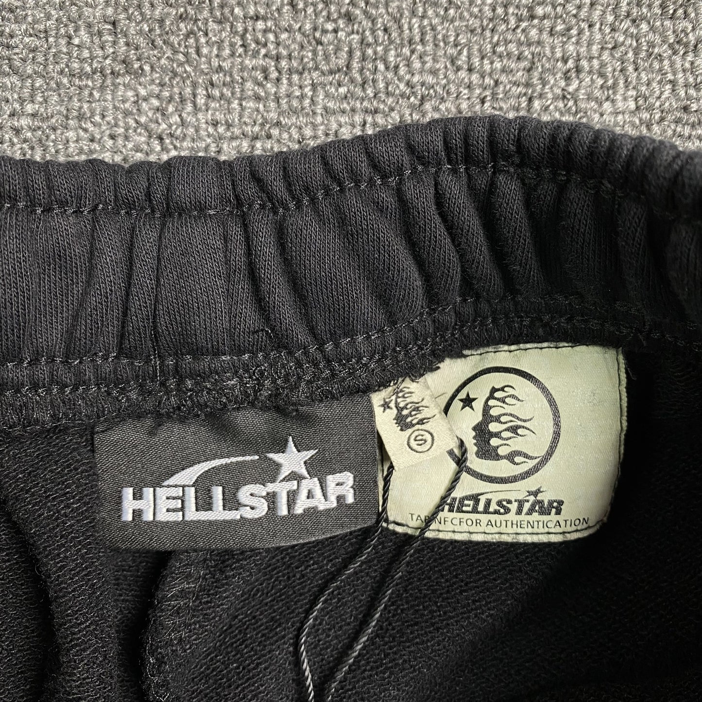 Hellstar Flame Shorts Black