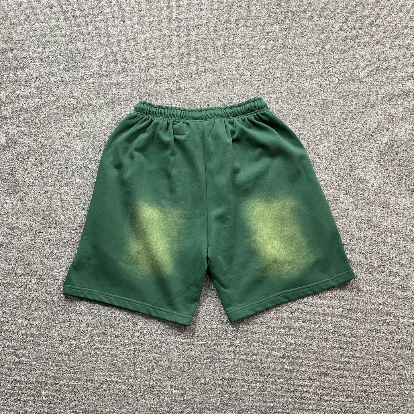 Hellstar Flame Shorts Green