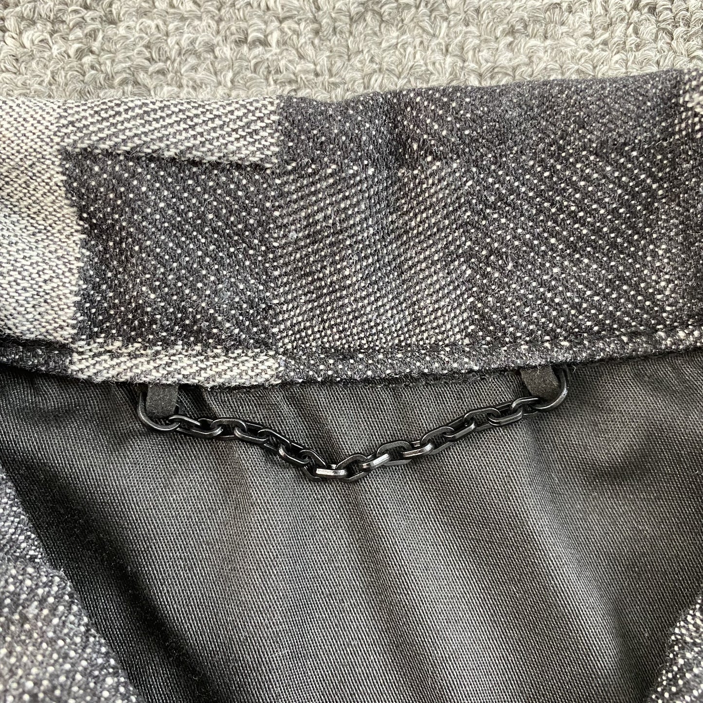 Louis Vuitton Damier Damoflage Classic Denim Jacket Black