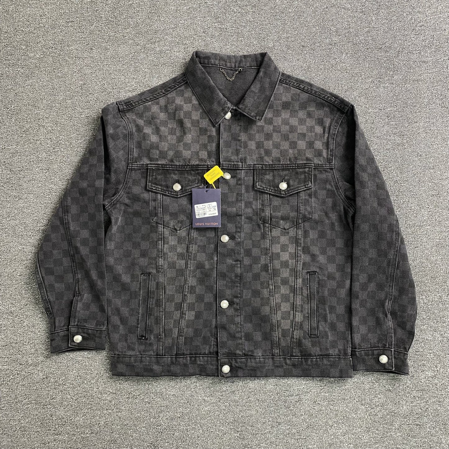 Louis Vuitton Damier Denim Jacket Black