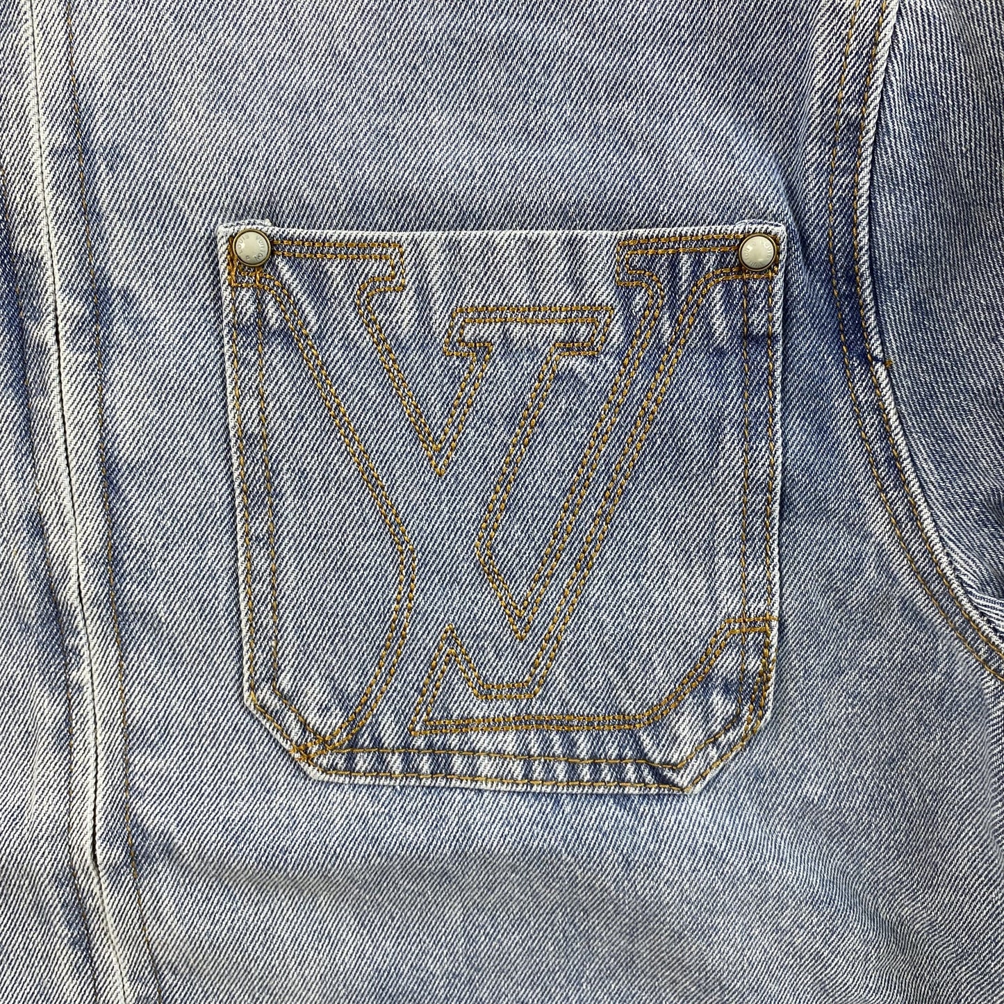 Louis Vuitton Workwear Denim Jacket Indigo