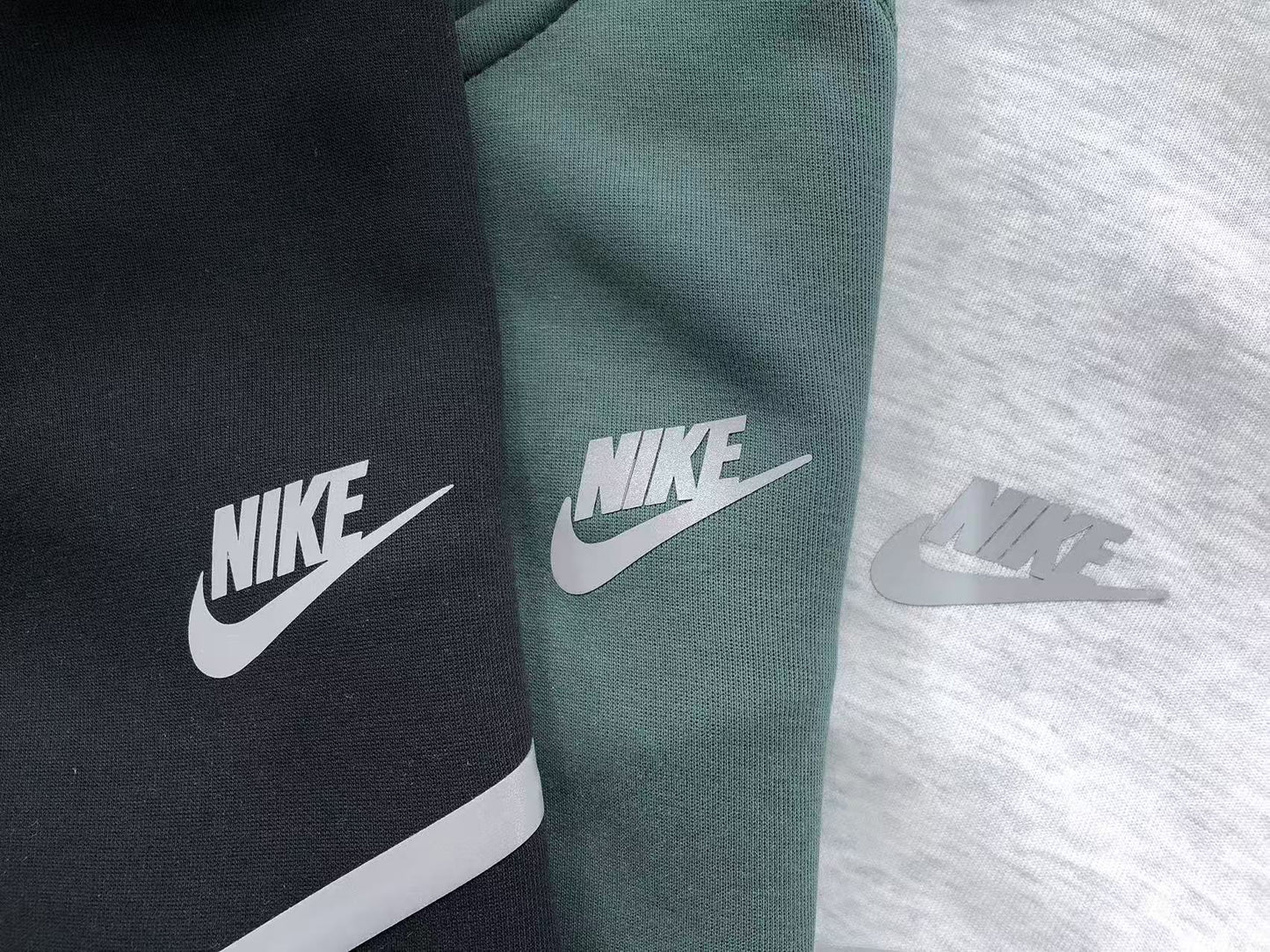 Nike Tech Fleece Tracksuit Reflective Black